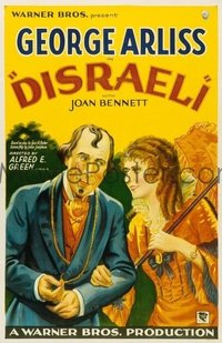 036 DISRAELI ('29) paperbacked 1sheet