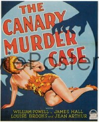 CANARY MURDER CASE WC