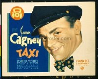 1342 TAXI title lobby card '32 James Cagney speaks Yiddish!